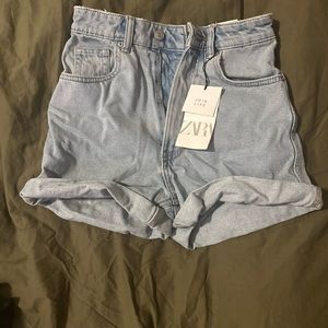 Zara shorts denim NWT